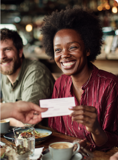 Employee rewards program illustration